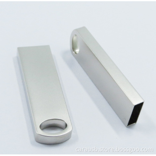 Metal mini Usb disk rectangular 8GB